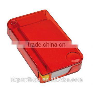 Block-notes With Magnifier,sticky Notes and Ballpen in Plastic Case photo-2