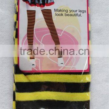 party girl striped stocking fashion tube stocking