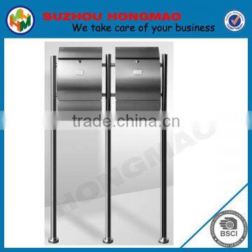 Stainless Steel Letter Box with Stand