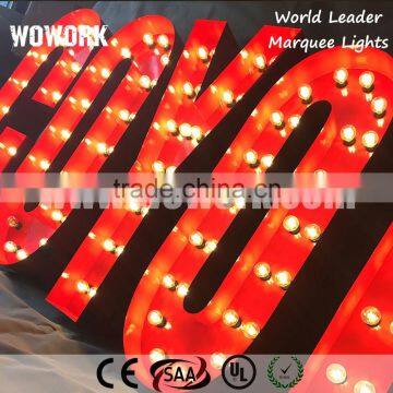 Circus Vintage Font Marquee Letter Lights photo-5