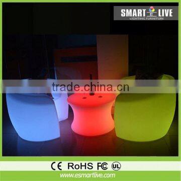 cube square led lighting chair 10cm RGB for event led furniture bar lighting