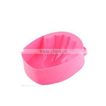 New Top Selling Finger Soak Off Tray Acrylic Gel Nail Bubble Bath Spa Bowl Professional Manicure Nail Bubble Hand Bowl photo-3