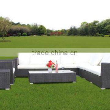 Fashion outdoor rattan corner sofa 6072