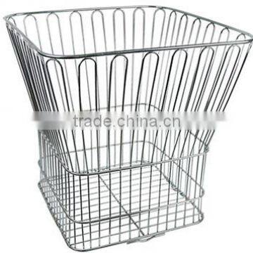 Hotel Towel Basket , Hotel accessories, stainless steel towel basket,dirty towel basket YZ4118C