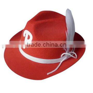 2017 New Charm Products Custom Black Wide Brim Wool Felt Top Hat Wholesale With Letter for Gentlemen Made in China photo-5