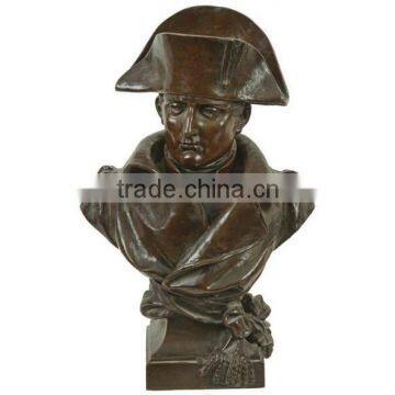 metal crafts bust napoleon bronze sculpture for sale