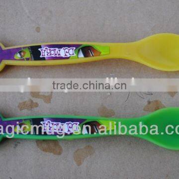 Colorful Ice Cream Plastic Spoon With Color Changing photo-4