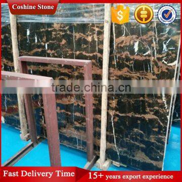 Afghanistan Portoro Black And Gold Vein Marble photo-3