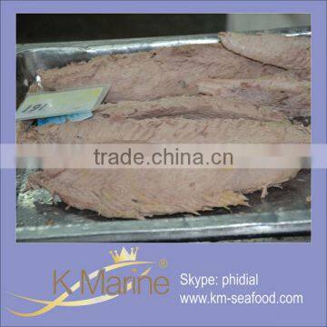 China Seafood Supplier 7.5kg Vacuum Packed Cooked Skipjack Tuna Loin