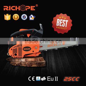 26cc Gas Chain Saw Cs2500 Small Mini Chain Saw for Home Garden Use photo-2