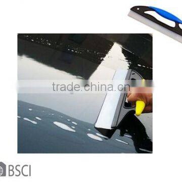 car silicone water blade , plastic handle silicone scraper,