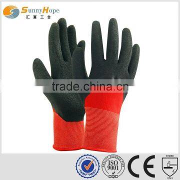 sunnyhope 13 Gauge knit palm coated Seamless knitted nitrile foam glove