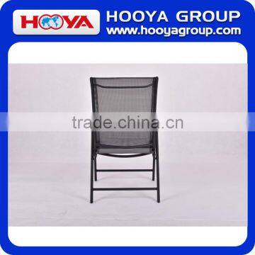 4pcs Iron Outdoor Leisure Folding Chair,black+silver,68CM*59CM*95cm photo-3