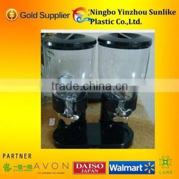 Double Head Grist Mill,Cereal Food Dispenser, Grain Mill