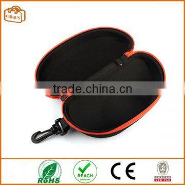 Ashion Portable Carabiner Eye Glasses Sunglasses Hard Case Protector Box (Orange) photo-3