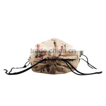 Hot Sales New Recycle Nylon Drawstring Bags With Reflective Corners photo-4