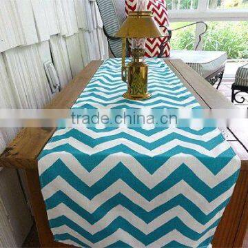 navy blue table runner