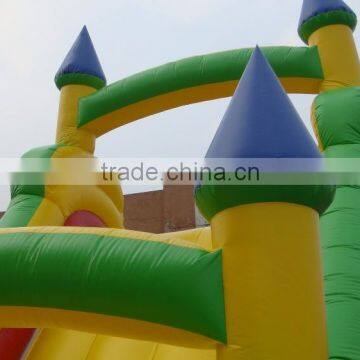 Colorful Inflatable Bouncer Castle With Slide/inflatable Pirate Bounce House for Kids