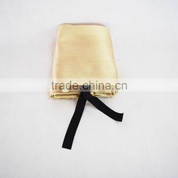 100%Fiberglass 0.8 mm 1M*1M Yellow welding insulation fire blanket in soft bags