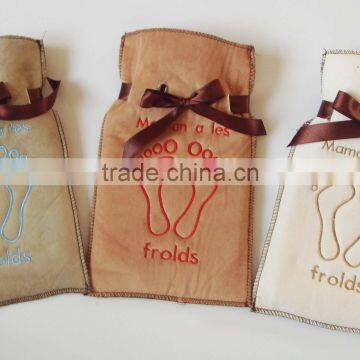 Fashion Animal Embroidery Designs Hot Water Bottle With Knit Cover photo-4