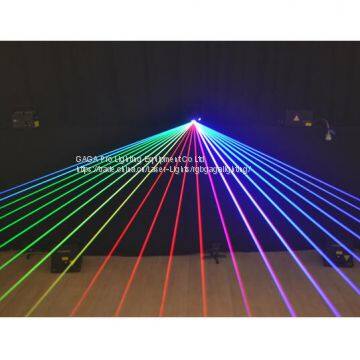 4000MW RGB Animation Laser Wall Projector / Professional Stage Laser Portable Projector