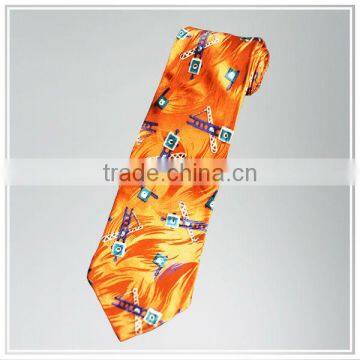 As Customer Request,fashionable Digital Printing 100% Silk Tie