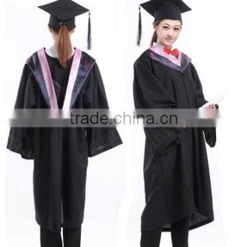 2017 New Item Graduation Gown Uniform Robes Hats With Hoody photo-3