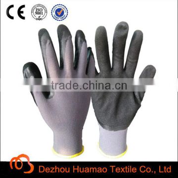 13g Polyester Industrial Working Nitrile Coated Safety Gloves, Nitrile Coating Glove