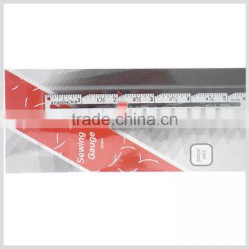 Kearing Brand Aluminum Sewing Garment Ruler With Sliding Ruler in Aluminum Measuring Guage#5006A photo-3