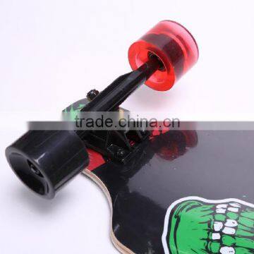 HSJ63 4wheels Longboard Wholesale Freestyle Maple Longboard Skateboard photo-3