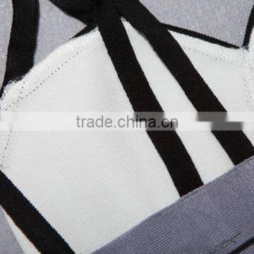 Wholesale 2015 Latest Fashion Two Piece Bandage Dress H1322 photo-4