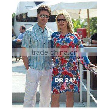 Printed Cotton Beach Kurti photo-3