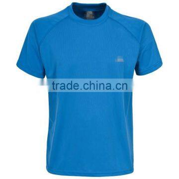 Men's Polyester Round Neck Short Sleeve Blank T-shirt With Dryfit