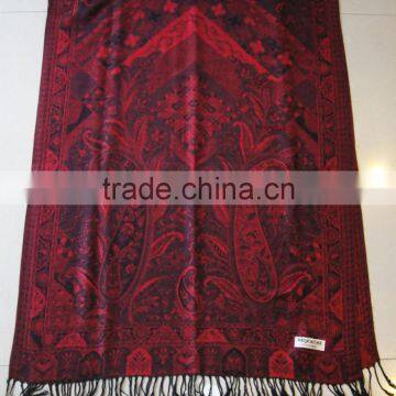 Fashion Top Sold Wholesale Factory Rayon Jacquard Scarf for Ladies photo-2