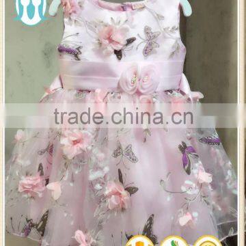 Best selling fashion design small girls dress girls dress names with pictures Flower baby frock design party dresses