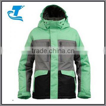 Green Kids Snow Jacket/Winter Warm Kid Ski Jacket