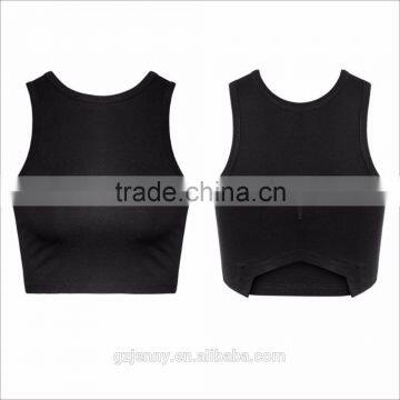 Knitted Halter Bustier Crop Top Women Summer Sexy Black Cross Off Shoulder Elastic Tube Tank Sleeveless Vest photo-3