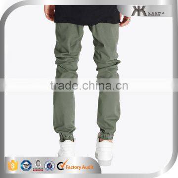 Solid Men Track Pants, Baggy Harem Pants, Man Elastic Leg Opening Jogger Pants photo-4