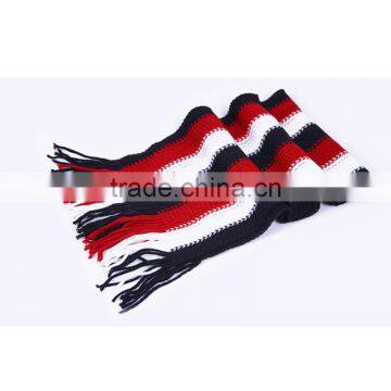 Cheap Simple 6color Choice Stripe Design Spandex Material Knit Fashion Men Winter Cheap Scarf Hijab photo-6