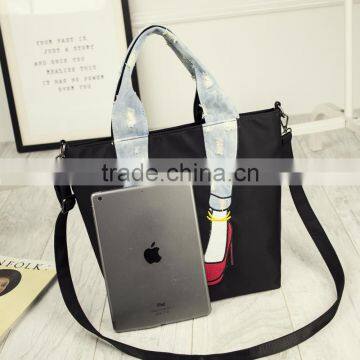 Fashion Women Shoulder Bag Quality Denim Lovely Leg Pack Tote Bag Handbag Ladies photo-6