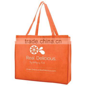 Standard Non-Woven Tote Bag - Features 14" Reinforced Handles, Side and Bottom Gusset and Comes With Your Logo. photo-5