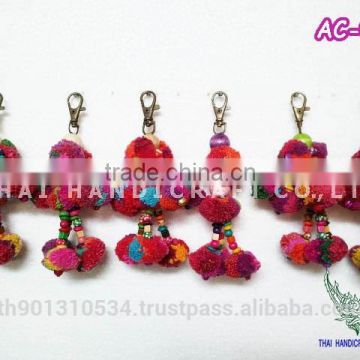 Key Chains Accessories Hill Tribe Handmade