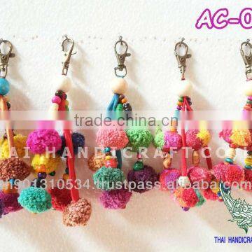 Key Chains Accessories Hill Tribe Handmade