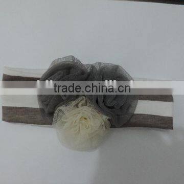 Kids Thanksgiving Headband Baby Girl Lace Flower Cotton Elastic Pakistani Hairband Wholesale Autumn Clothes Winter Clothing Sets photo-3