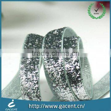 Super China Manufacturer Welcome Custom Christmas Metallic Glitter Ribbon photo-5