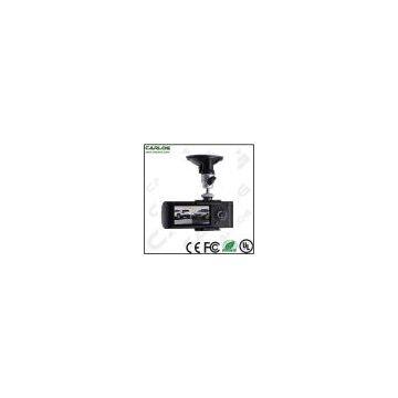 Dual lens HD car DVR with GPS tracking and G Sensor BQ-X3000