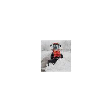 Small Wheel Loader 1.2T ZL12F With Snow Plough photo-3