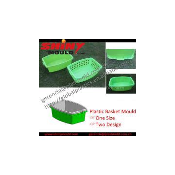 Custom Made Injection Plastic Basket Mould