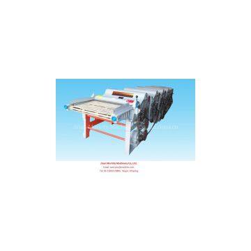 Textile waste recycling machine