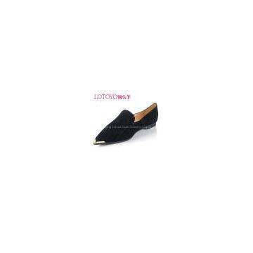 Women Shoes Metal Toe Flat Shoes Comfotable Women Shoes Lady Flats Ltyk0014